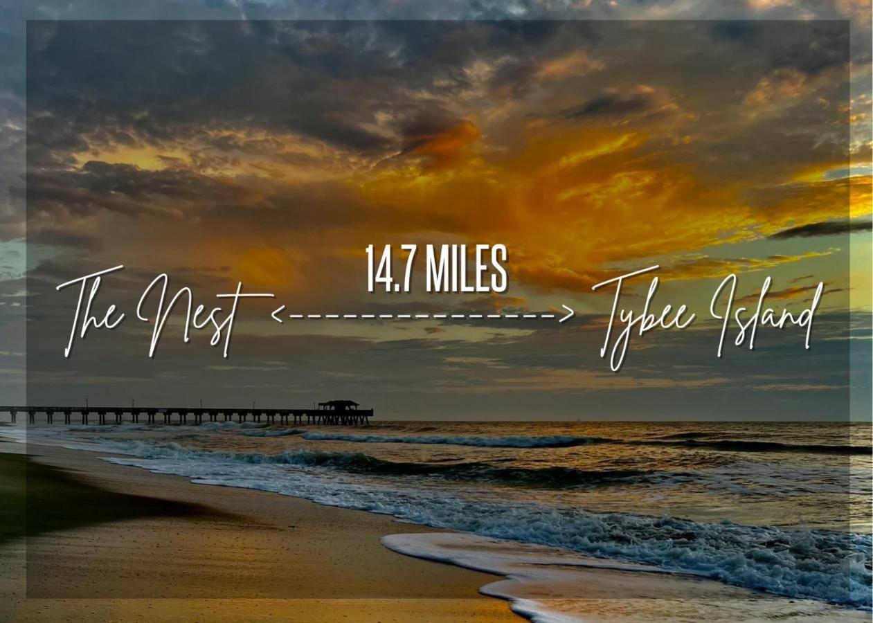 Cozy Oasis 15Min To Dt & Tybee, Home Away From Home - The Nest ซาวานนาห์ ภายนอก รูปภาพ